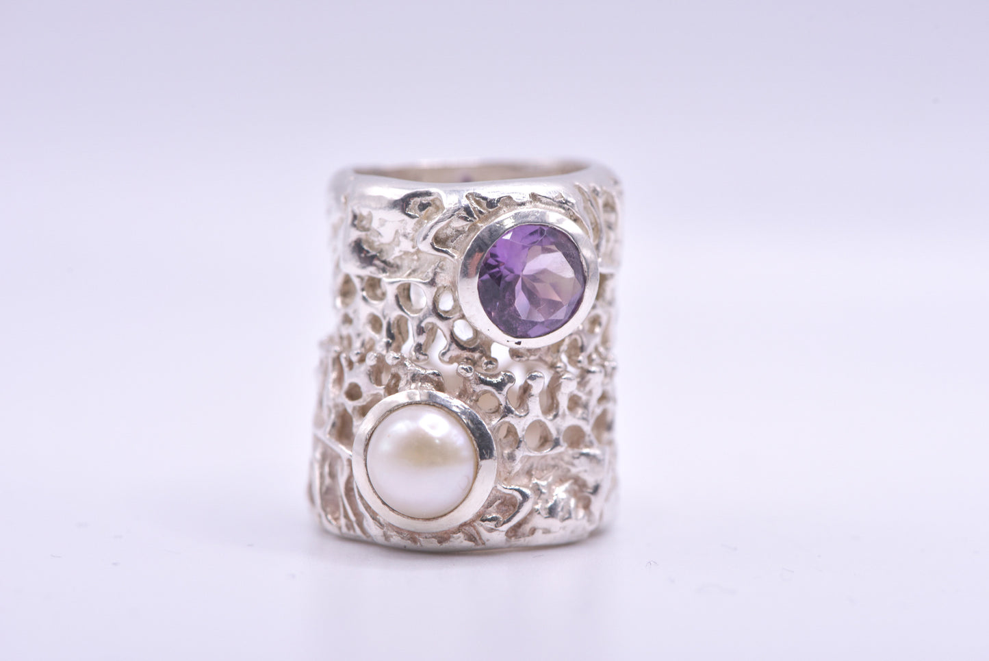 Lavender Haze Silver ring