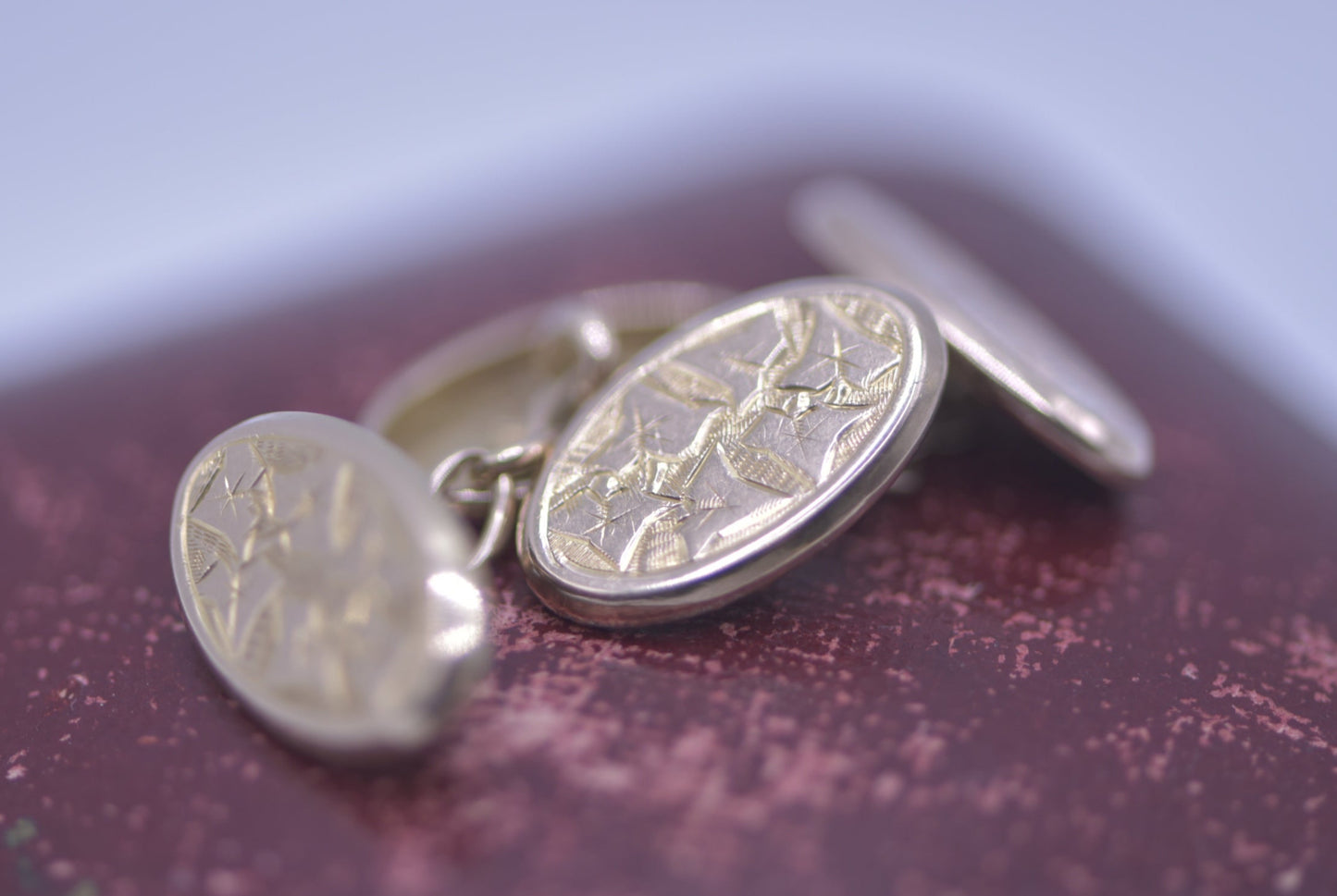 Antique 9ct cufflinks