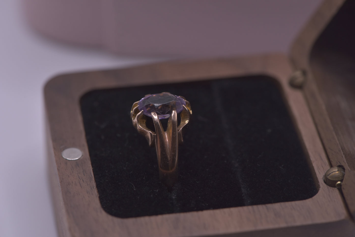 Mary - 1909 9ct rose gold ring