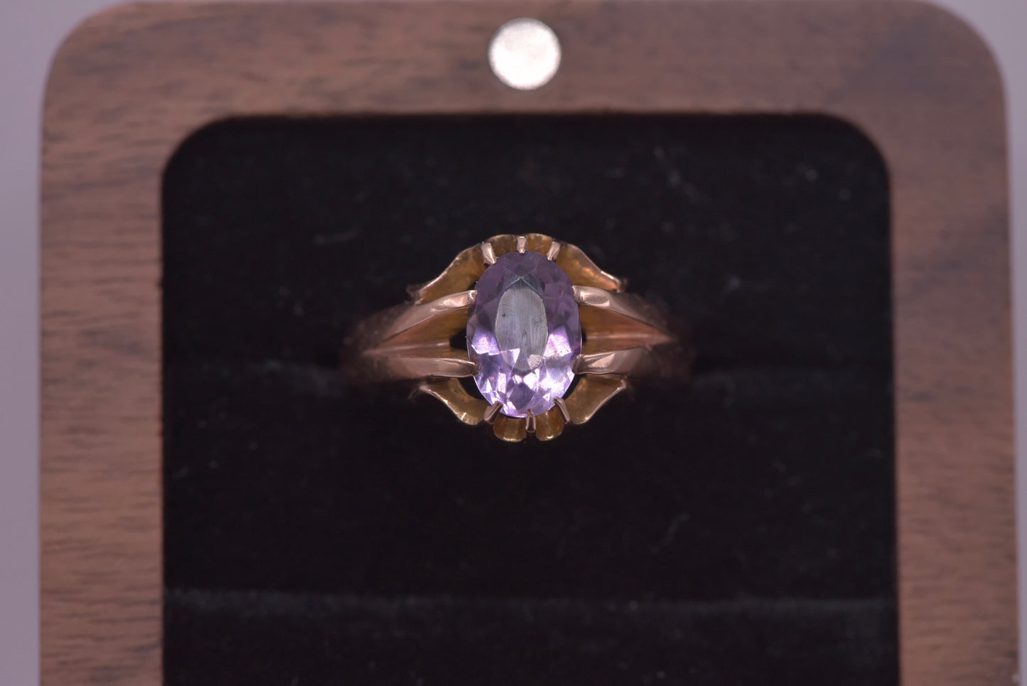 Mary - 1909 9ct rose gold ring