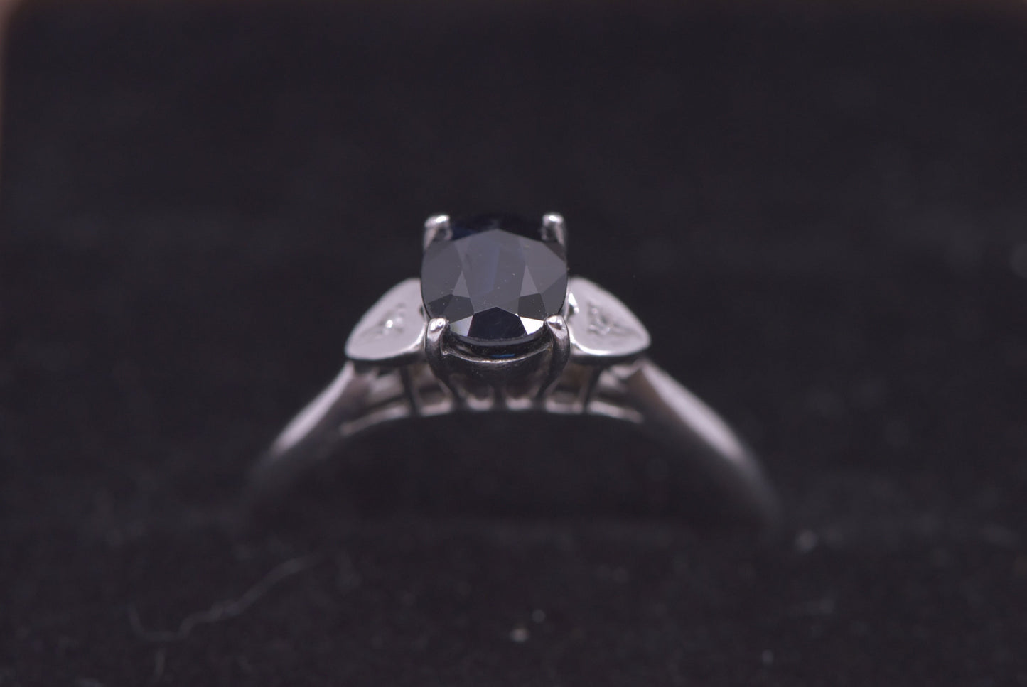 Amore - 9ct white gold Sapphire ring