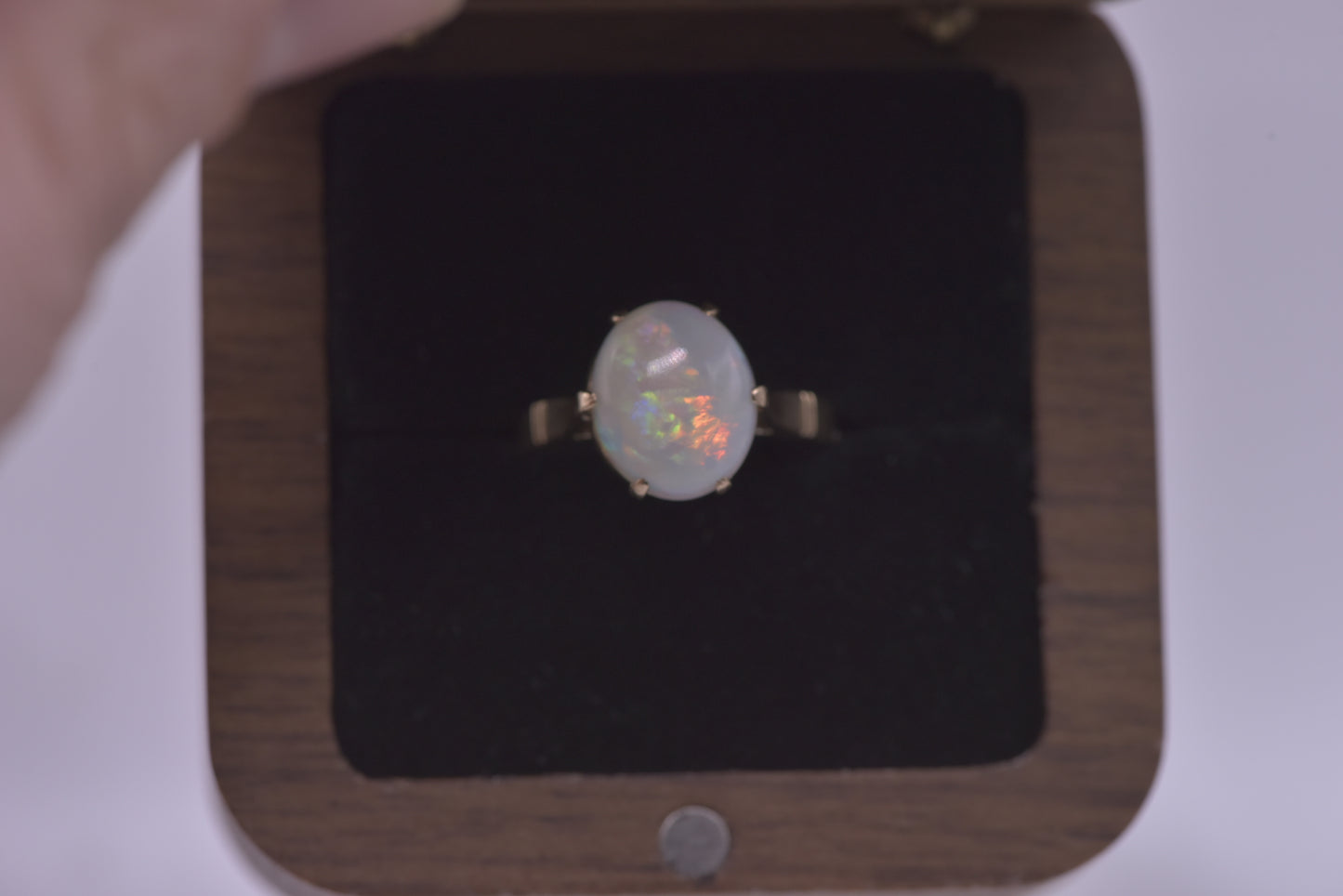 Atlanta - 9ct opal gold ring