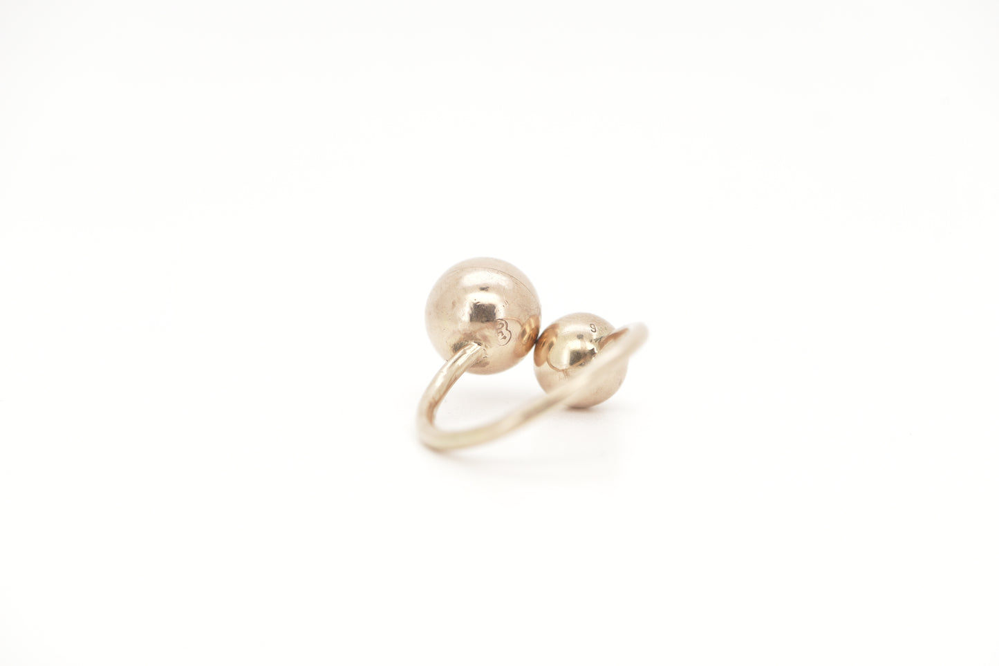 Jojo ring - 9ct rose gold ring - Christmas Baubles!