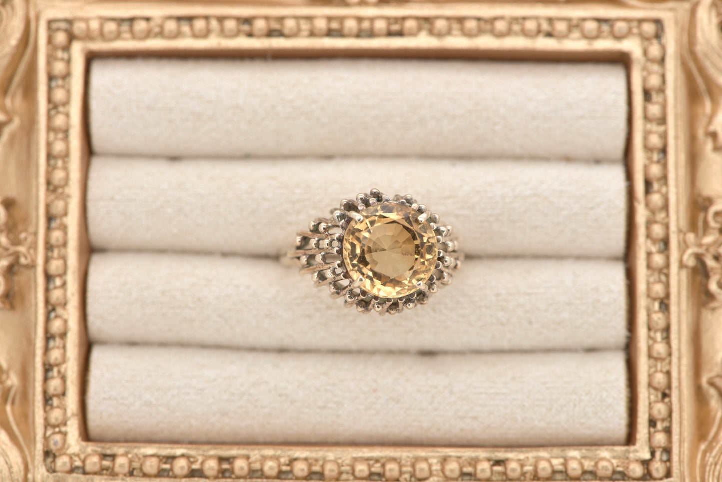 Georgie - Mid Century 10ct yellow gold ring