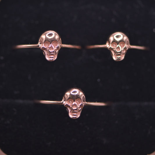 Mini skull rings