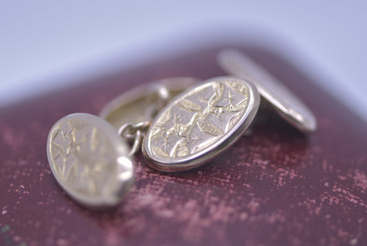 Antique 9ct cufflinks