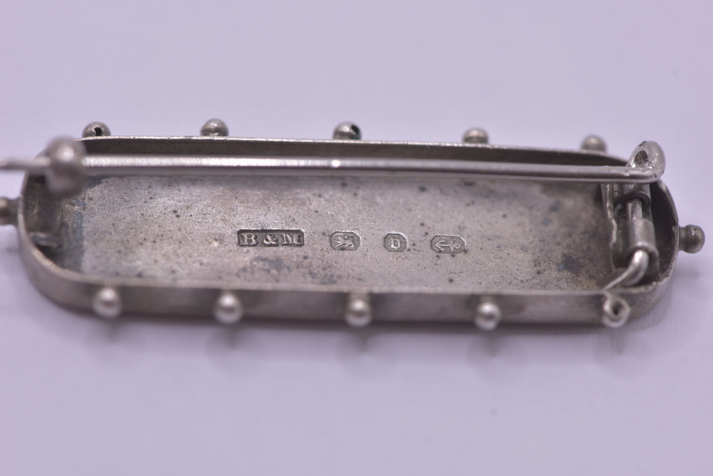 May - Late 1800's Antique Brooch STERLING SILVER