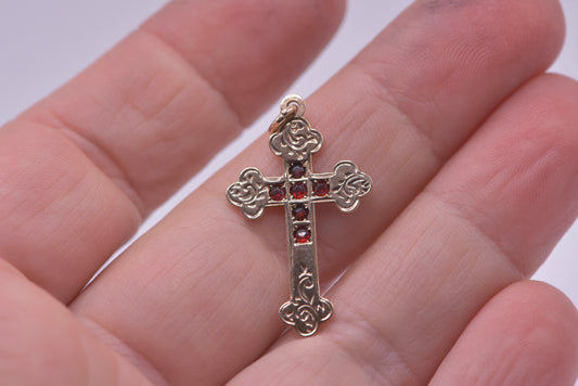 9ct Rodd Pendant - cross