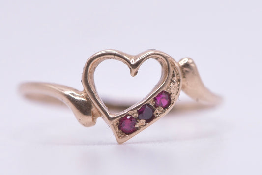 Sophia - Sweetheart 9ct yellow gold ring