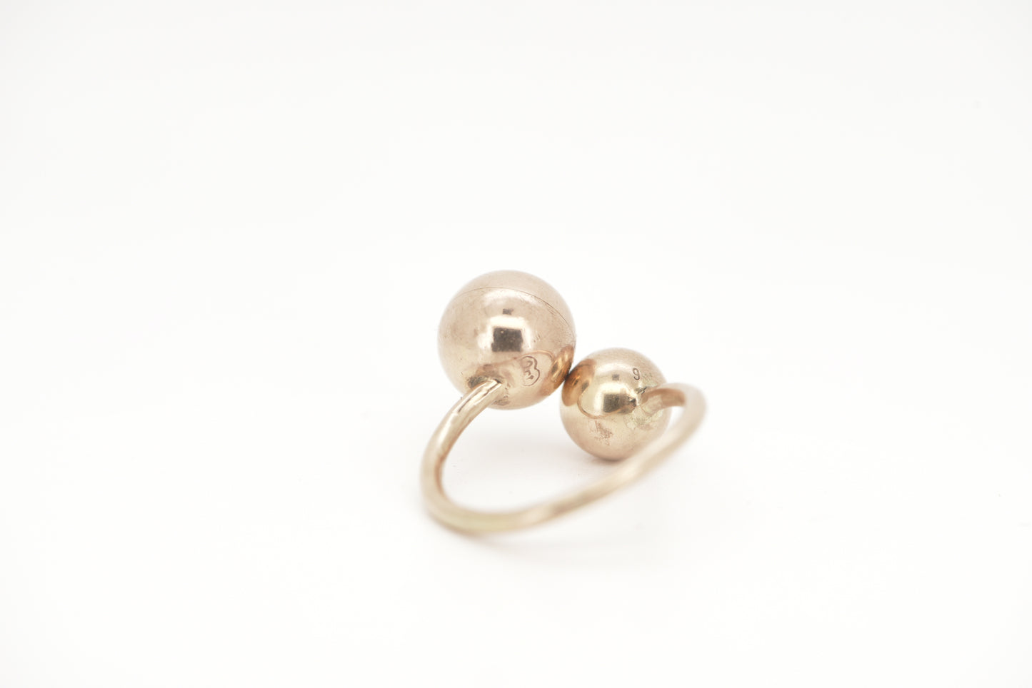 Jojo ring - 9ct rose gold ring - Christmas Baubles!
