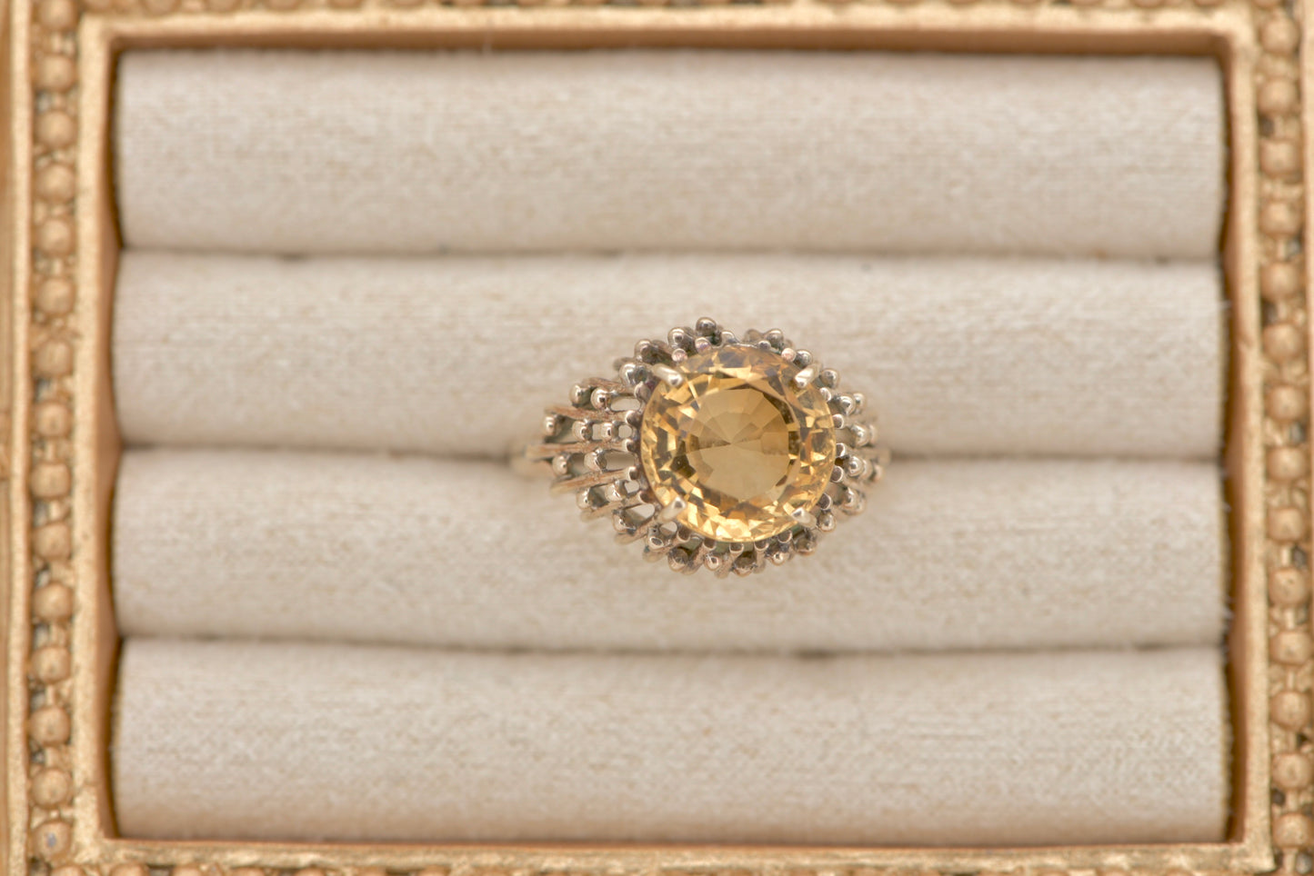 Georgie - Mid Century 10ct yellow gold  ring