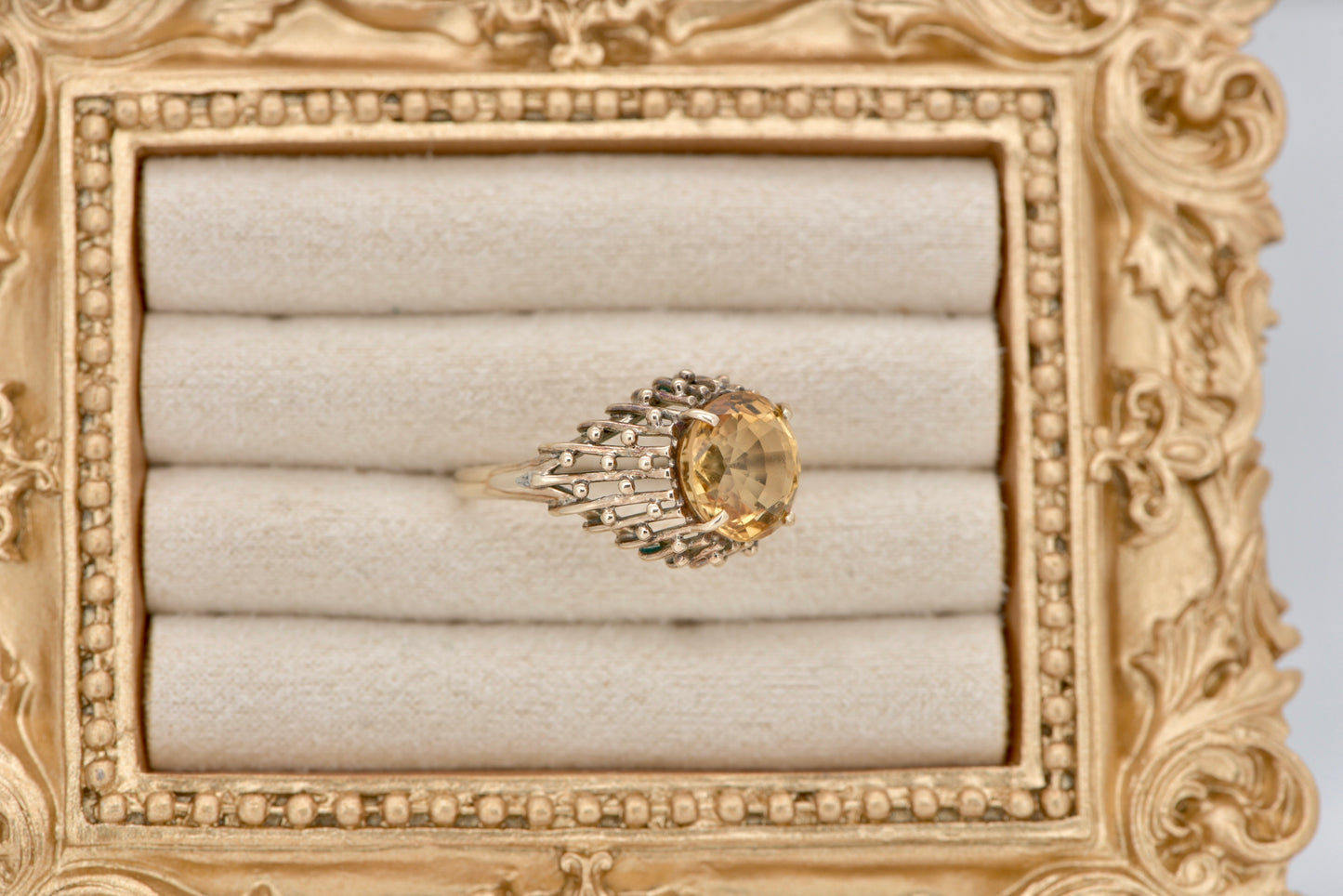 Georgie - Mid Century 10ct yellow gold  ring