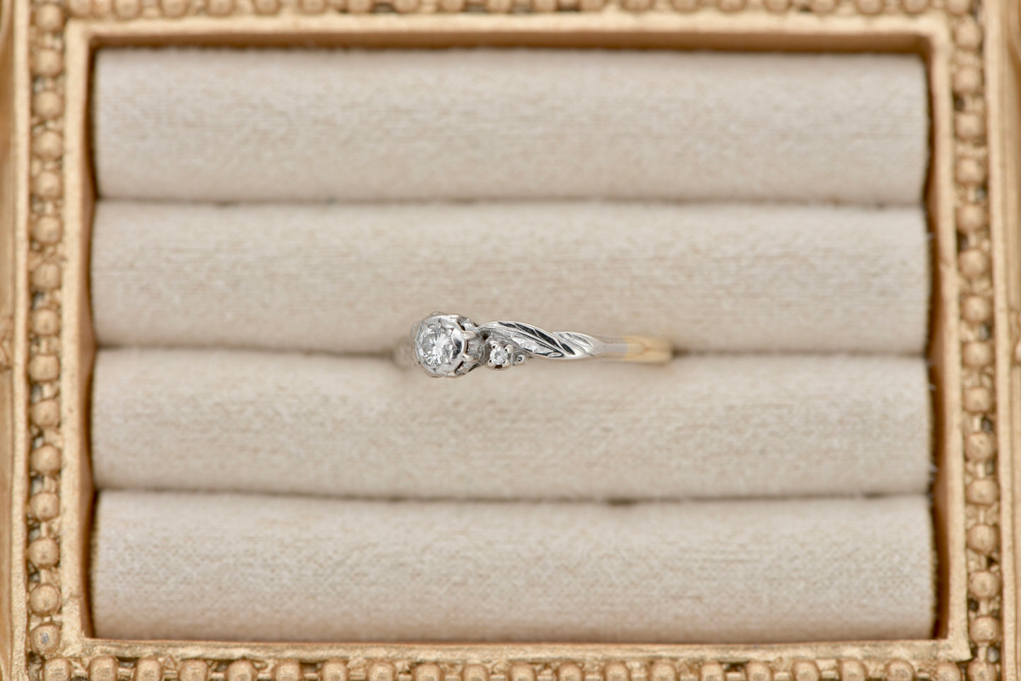 Jessika  - 18ct Art Deco gold ring