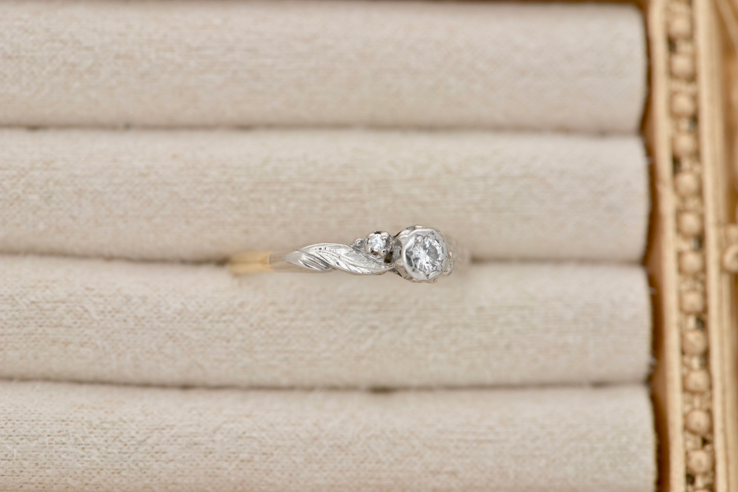 Jessika  - 18ct Art Deco gold ring
