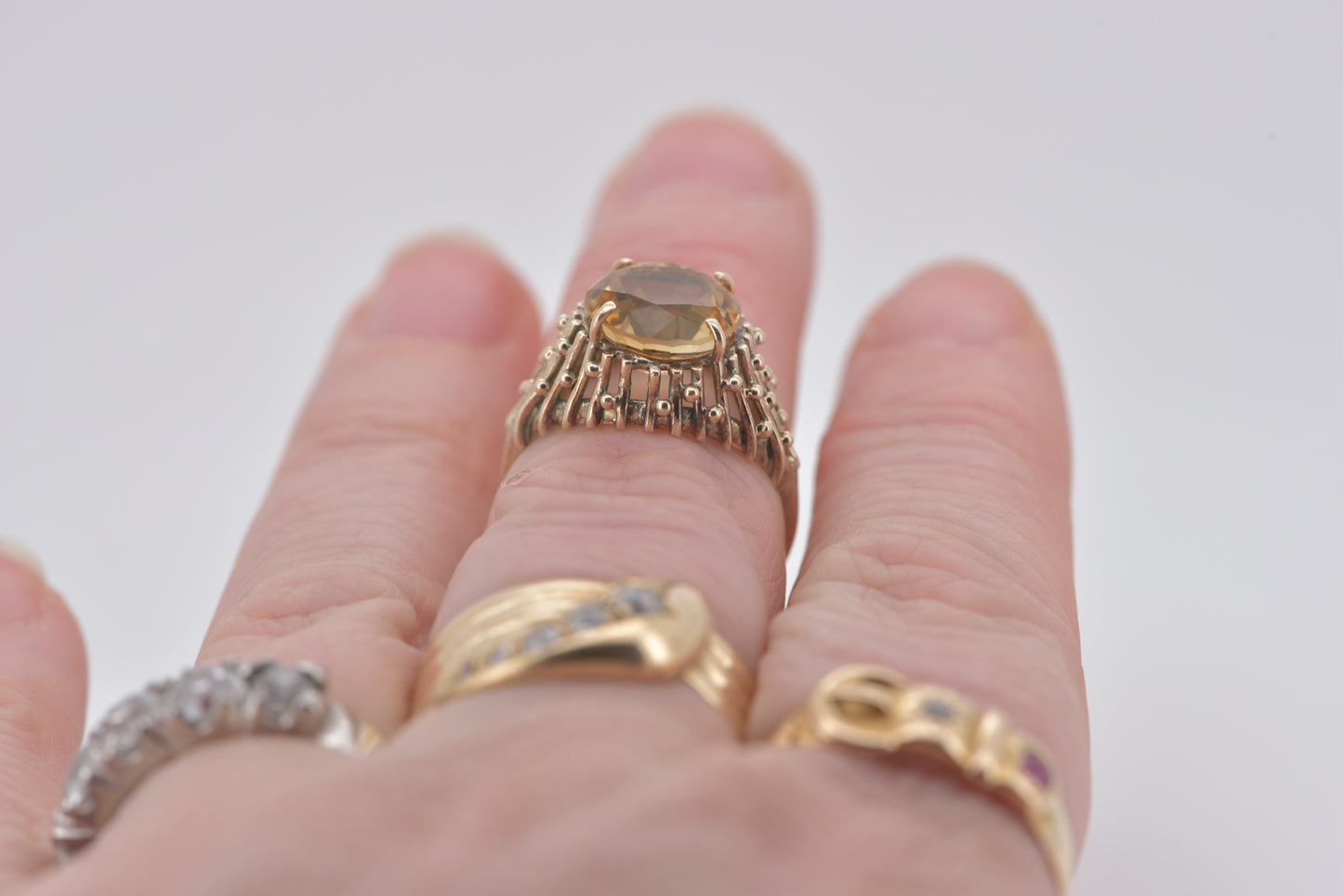 Georgie - Mid Century 10ct yellow gold  ring