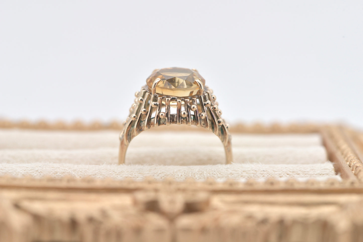 Georgie - Mid Century 10ct yellow gold  ring