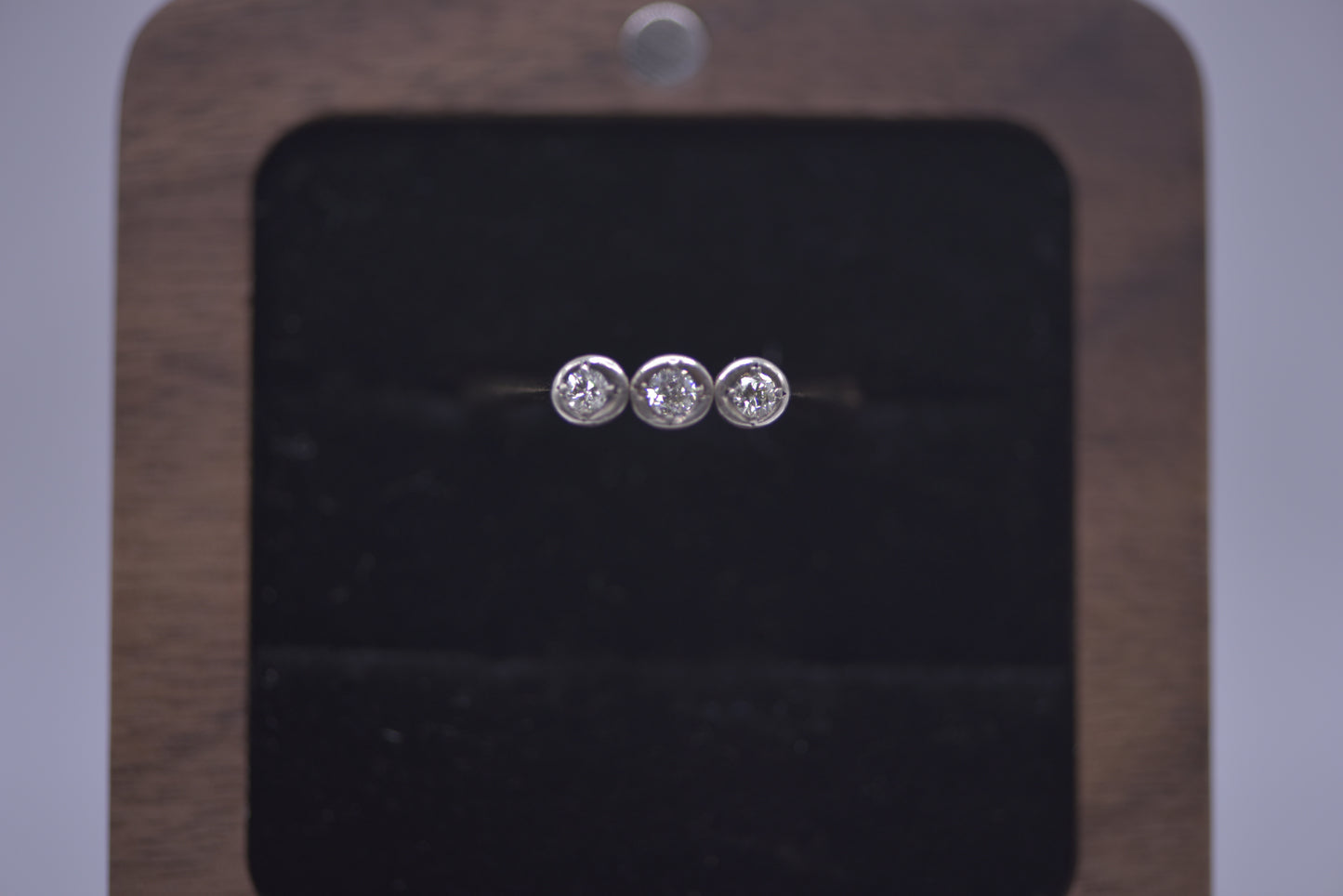 18ct diamond trilogy