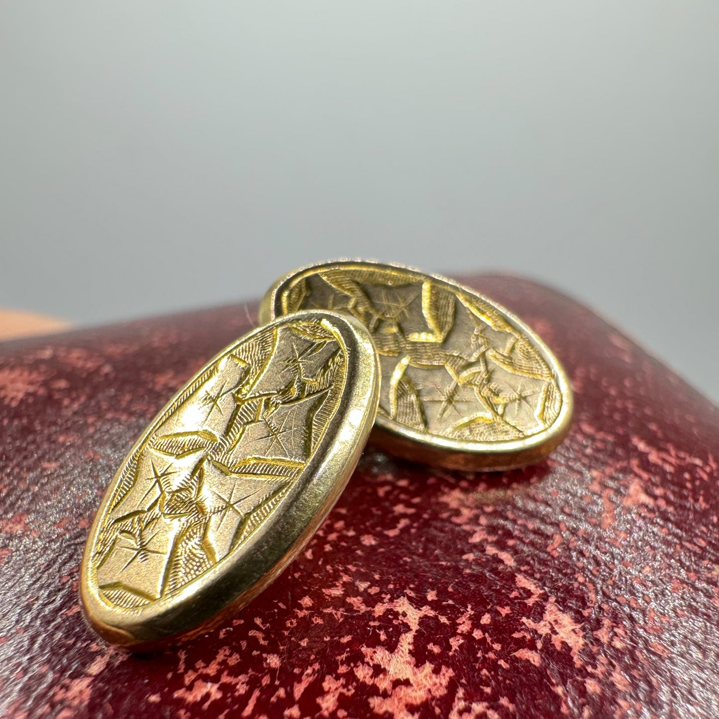 Antique 9ct cufflinks