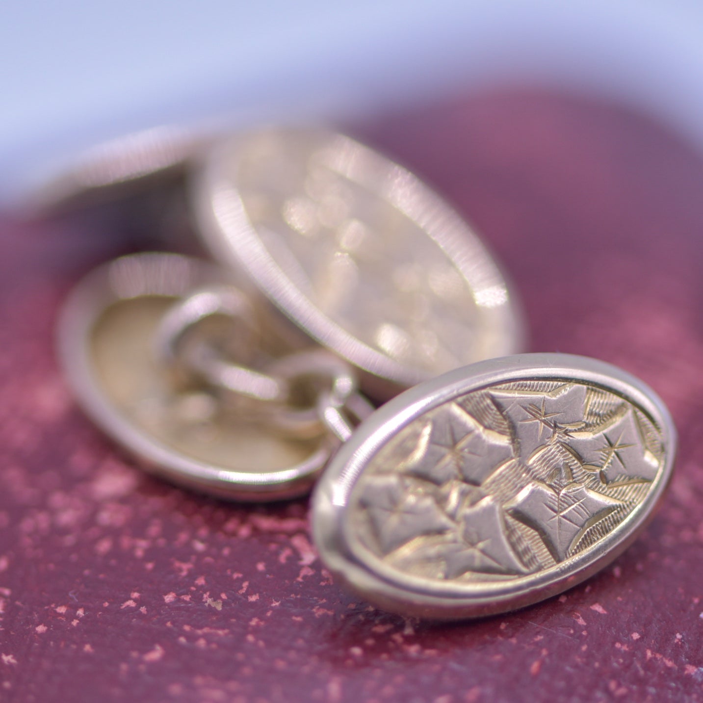 Antique 9ct cufflinks